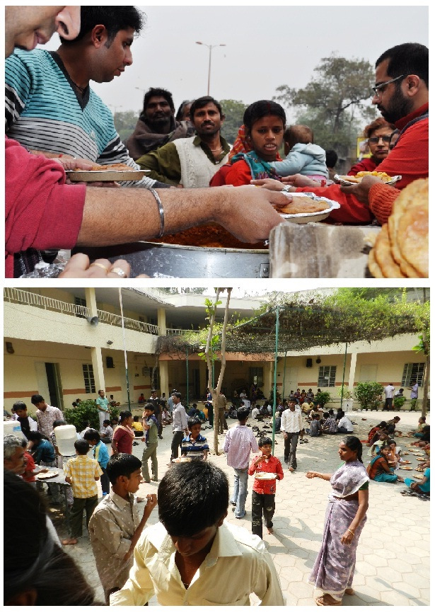 Hranite gladne... Ovo su akcije deljenja hrane u Delhiju, deci sa oštećenjem govora i sluha u Čenaiju, a koje je organizovala BTW porodica. I vi možete da se udružite.