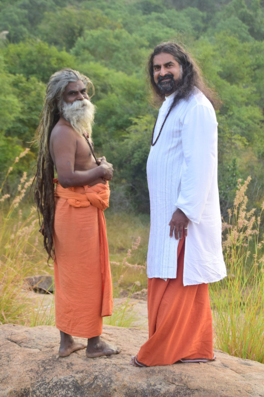 mohanji-and-a-swami-in-arunachala
